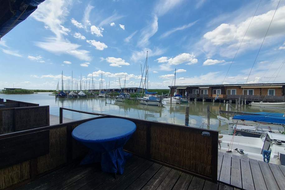 Segler aufgepasst – Charmante Kabane am See im Yachtclubgelände, Haus-kauf, 135.000,€, 7100 Neusiedl am See