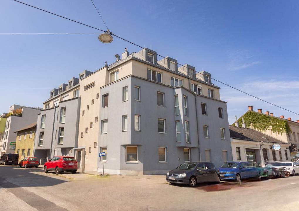 Vielfältig nutzbar: 2-Zimmer Erdgeschosswohnung oder Büro in bester Lage 22. Bezirk