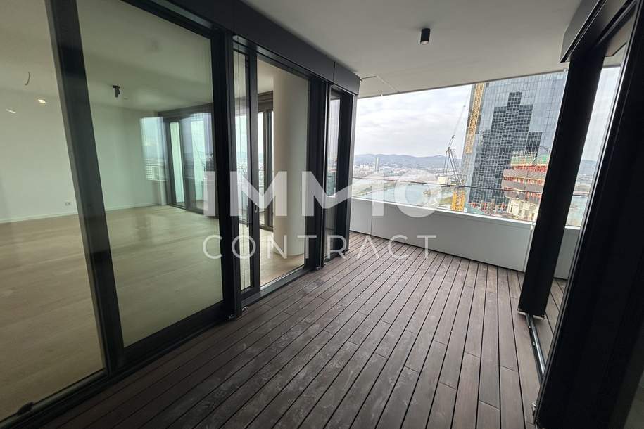 Elegante Maisonette mit Top-Ausstattung und Ausblick in zentraler Lage Neue Donau, Wohnung-kauf, 5.900.000,€, 1220 Wien 22., Donaustadt