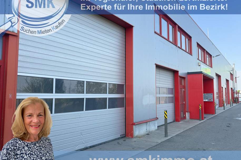RARITÄT – GERÄUMIGE HALLE IN TRUMAU!, Gewerbeobjekt-miete, 1.268,76,€, 2521 Baden