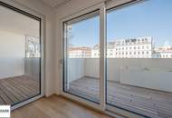 Entzückende 2 Zimmer Neubauwohnung mit Balkon &amp; Wienfluss-Blick - ab Mai 2026!