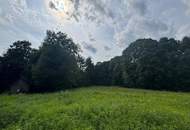 Idyllisches Grundstück am Ende einer Sackgasse – sonniger Bauplatz mit eigenem Wald