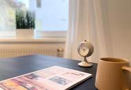 Idyllisch leben am Stadtrand – Lichtdurchflutete Wohnung mit Balkon ins Grüne