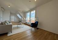 BEIM DONAUUFER: Effizient investieren - Klimatisierter 2-Zimmer-Erstbezug im Dachgeschoss