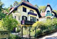 Jagdvilla aus 1910 - vollrenoviert - Top Ruhelage -10 Minuten zu Fuß in die Innenstadt von Baden