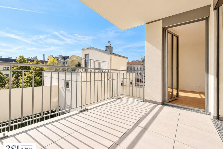 Moderner, urbaner 3-Zimmer-Erstbezug mit südwestlichen Balkon &amp; Klimaanlage, Wohnung-miete, 1.700,00,€, 1170 Wien 17., Hernals