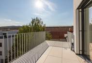Dachterrassenwohnung | Erstbezug nach Errichtung | südseitig | Klima & Luftwärmepumpe | Tiefgaragenplatz | über 3m Raumhöhe