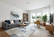 ERSTBEZUG nach Sanierung mit Blick auf Schloss Laudon | ca. 16 m² Loggia | Garagenplatz | Vollausgestattete Küche | Erholungsgebiet angrenzend