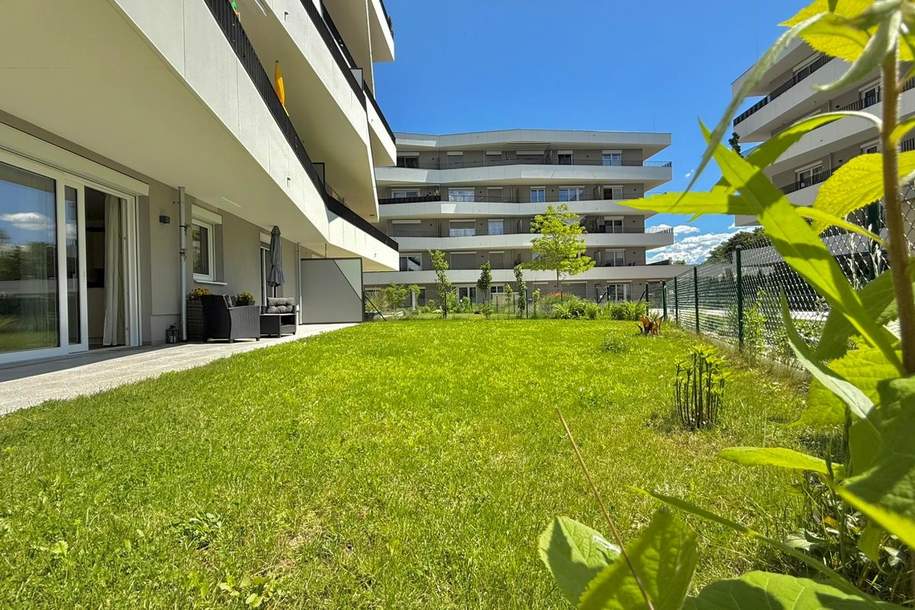 Klagenfurt - West: perfekt geschnittene 4-Zimmer-Gartenwohnung (Süd-West) mit Tiefgarage, Wohnung-kauf, 540.000,€, 9020 Klagenfurt(Stadt)