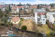 Ebener Baugrund in Hietzing | Unbebaut | Bewilligte Planung | Südwest-Ausrichtung