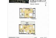 Urbanes Wohnen auf zwei Ebenen: Moderne 2-Zimmer-Maisonette mit Terrasse &amp; Garage!