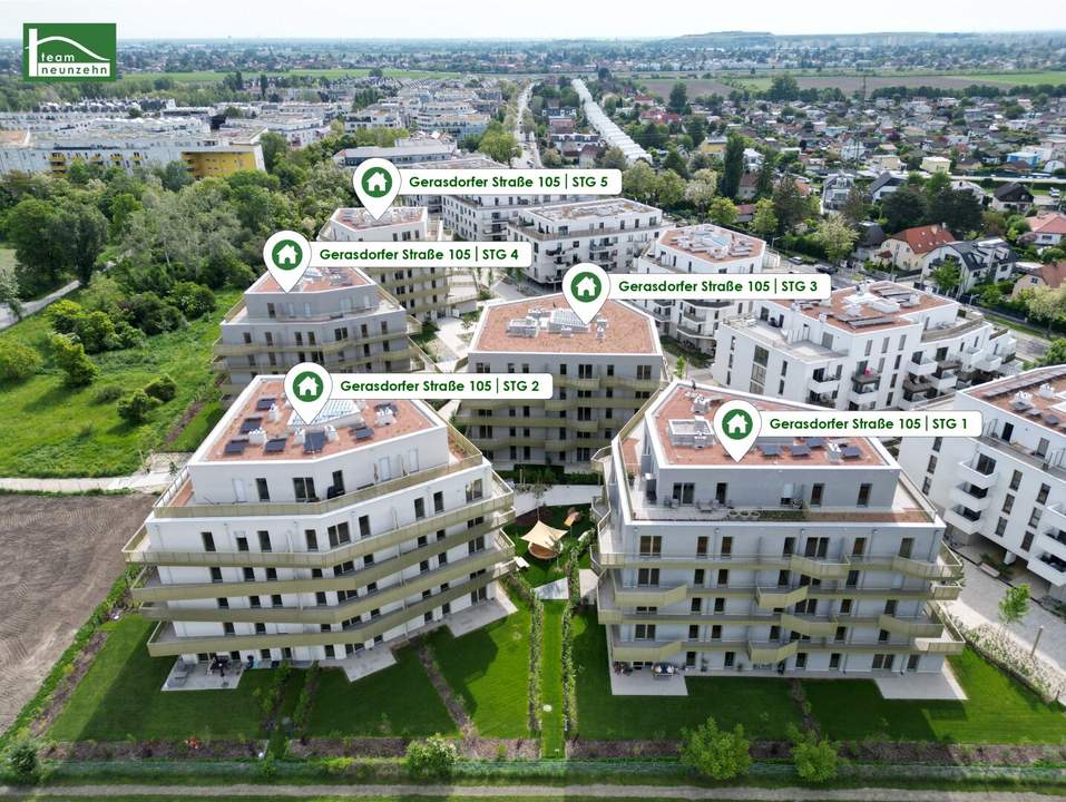 Neubauprojekt im Niedrig-Energie-Standard im grünen Hirschfeld – Naturnah wohnen - Provisionsfrei!