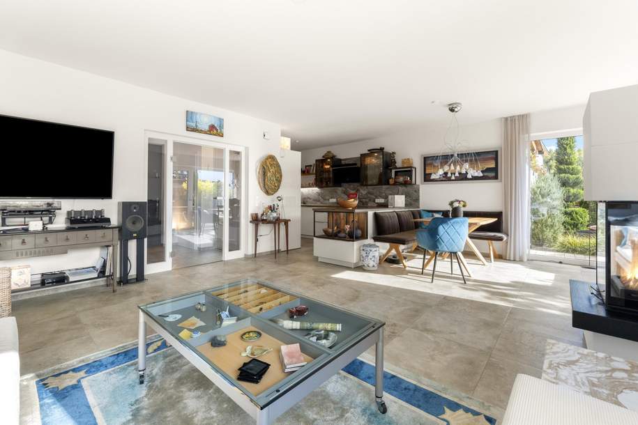 Exklusive Maisonette mit Gartenrefugium und Penthouse Panoramaterrasse - Minuten vom Millstätter See – Ihr Ort der Ruhe, Kraft und Lebensfreude, Wohnung-kauf, 765.000,€, 9871 Spittal an der Drau