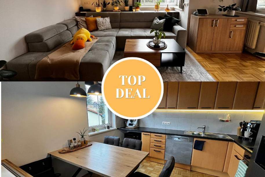 NEUER PREIS - Modern wohnen in Gallspach – renovierte 3-Zimmer-Eigentumswohnung, Wohnung-kauf, 199.000,€, 4713 Grieskirchen