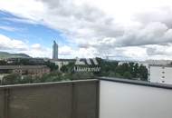 Blick über Wien bis Kahlenberg - Balkon und Tiefgarage