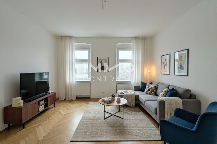 Wiener Rose - moderne Altbauwohnung - 2 Zimmer Erstbezug, Wohnung-kauf, 289.000,€, 1170 Wien 17., Hernals