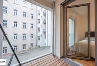 schöner Neubau! Hof- und westseitige 2 Zimmer Wohnung mit Loggia in beliebter Lage (Zieglergasse) ab 1.10.!