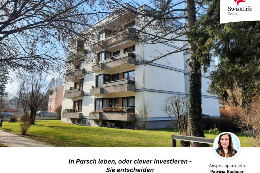 Zuhause in Parsch: Perfekte Wohnung für den ersten Schritt ins Eigenheim, Wohnung-kauf, 279.000,€, 5020 Salzburg(Stadt)