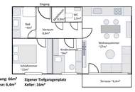 Wohnen im Grünen: Charmante 3-Zimmer-Wohnung in Graz-Waltendorf