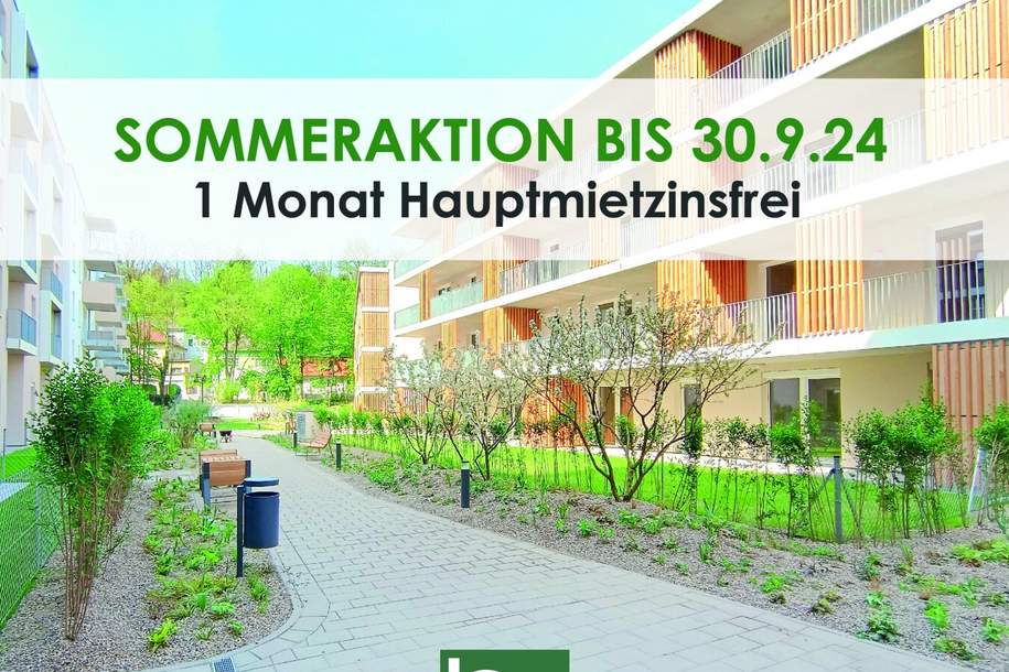 Steingötterhof: Stadt trifft Natur  - Neubau-Erstbezugswohnungen in wunderbarer Lage - JETZT ANFRAGEN, Wohnung-miete, 524,51,€, 3100 Sankt Pölten(Stadt)