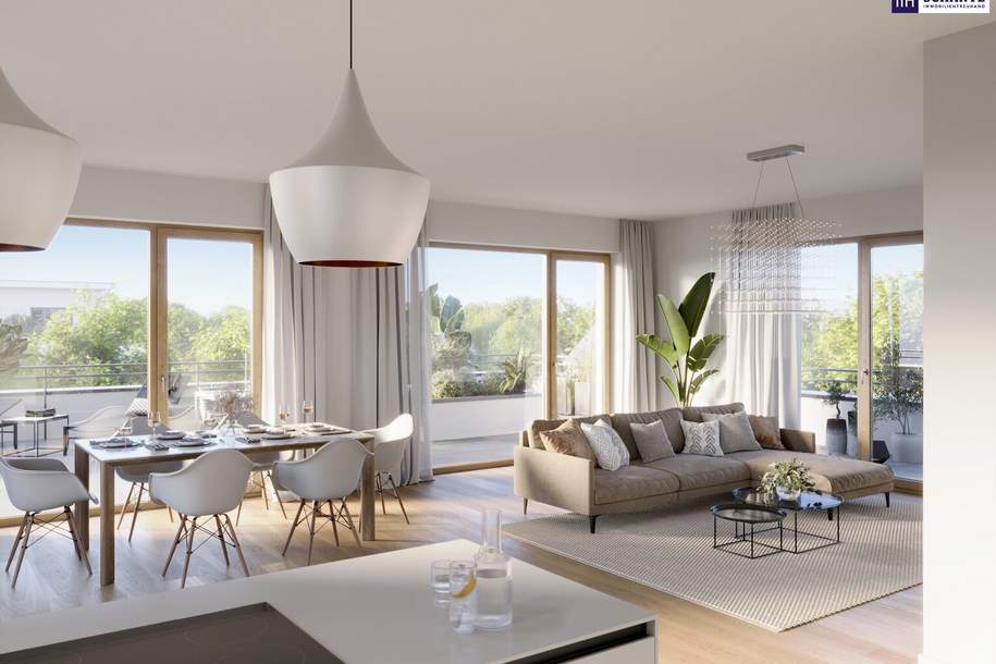 DIE GELEGENHEIT! PENTHOUSE der Extraklasse in Graz-Liebenau – Stil, Komfort &amp; Weitblick vereint! ERSTBEZUG!, Wohnung-kauf, 944.900,€, 8041 Graz(Stadt)
