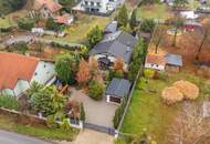 EFH mit Pool und Teich in einem grünem Paradies in Gänserndorf.