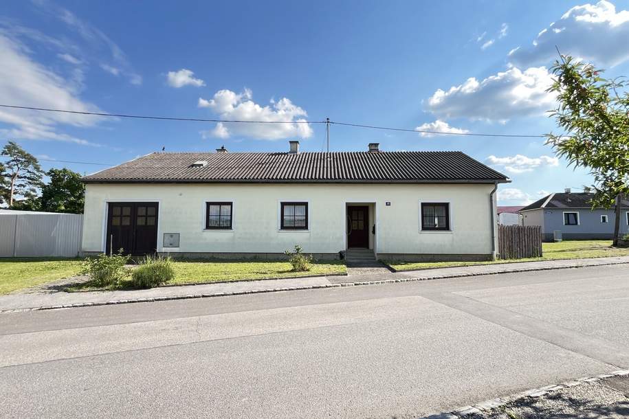 Bungalow mit zentral begehbaren Räumen &amp; Garage, Haus-kauf, 169.000,€, 2170 Mistelbach