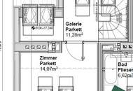 Traumhafte 2,5-Zimmer-DG-Maisonette mit Terrasse nahe U3 - Hütteldorfer Straße