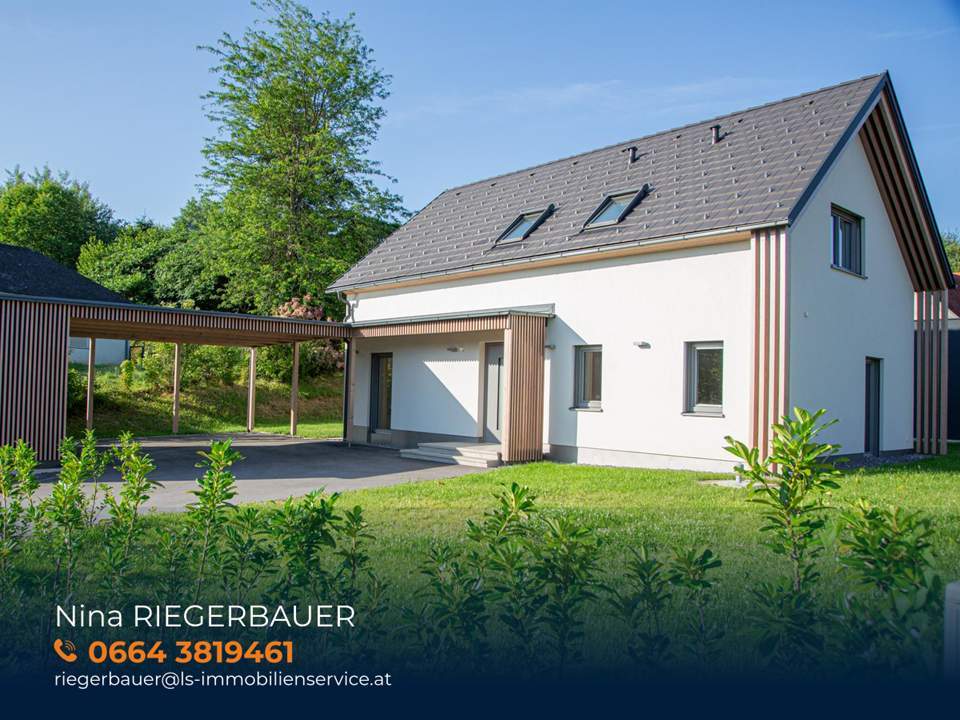 Modernes Einfamilienhaus mit hochwertiger Ausstattung in zentraler Ruhelage von Pischelsdorf
