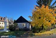 Bungalow mit Nebengebäude – Weinkeller und ca. 1.142 m² Acker