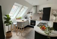 Einzigartige Dachgeschoss-Maisonette mit Terrasse