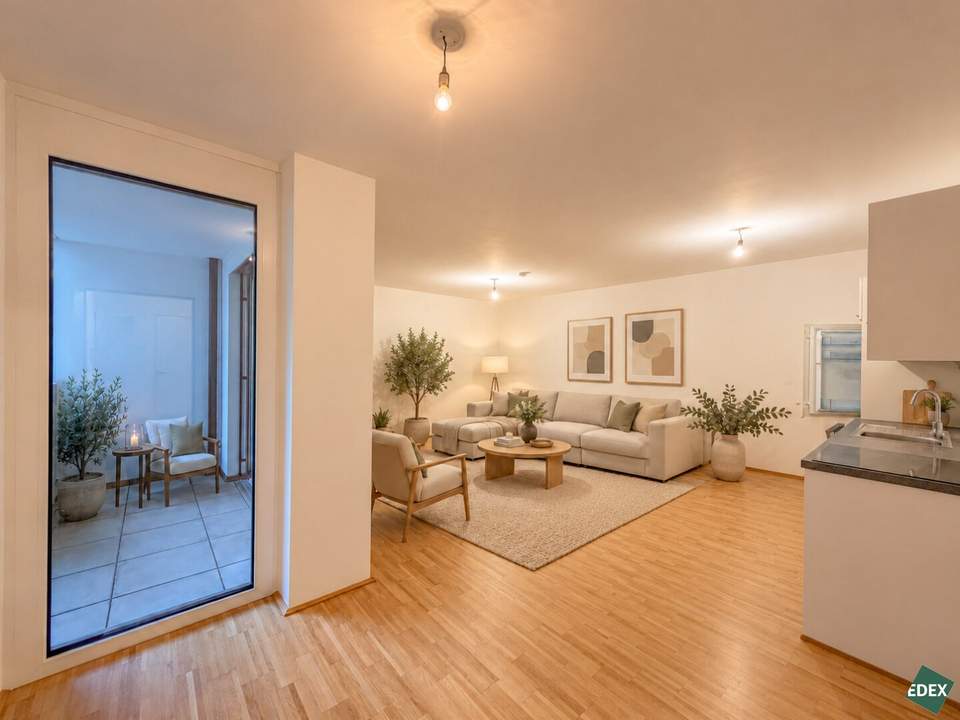 Traumhafter und sehr geräumiger 2-Zimmer-Neubau mit großem Balkon
