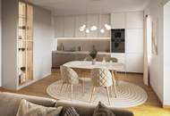 Helle Dachgeschoßwohnung mit Terrasse & Grünblick | 2 Zimmer | ERSTBEZUG