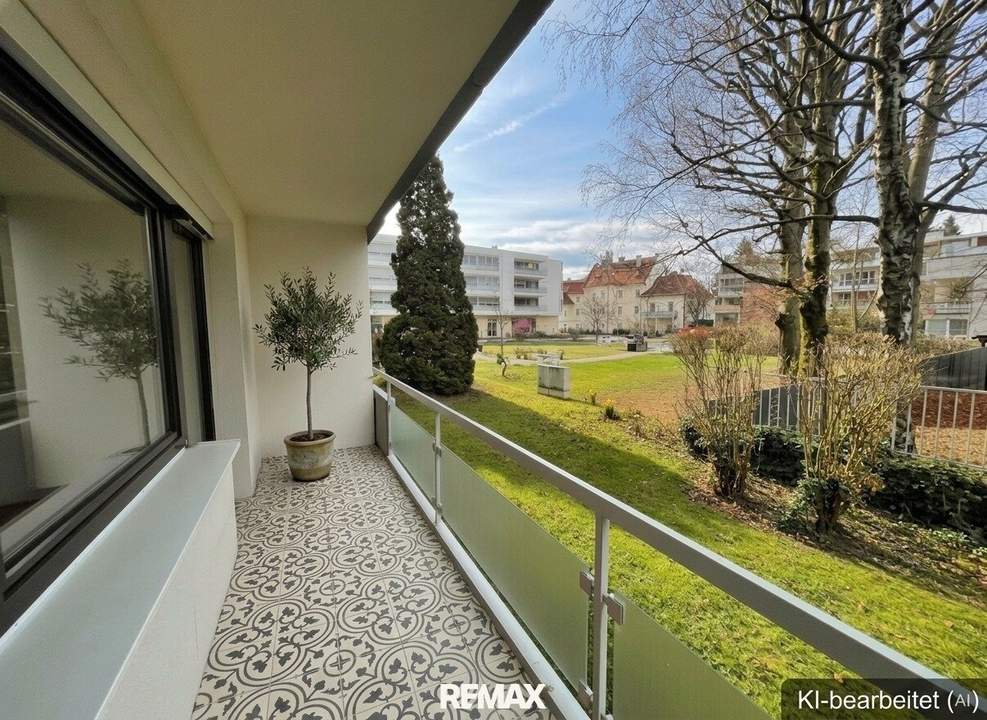 Top-Lage in Klagenfurt: 3,5-Zimmer-Wohnung mit Balkon und Loggia am Fuße des Kreuzbergls