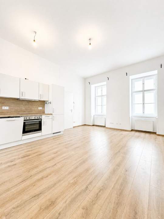 Stilvolle Altbauwohnung in der Josefstadt – 2 Zimmer mit genehmigtem Balkon