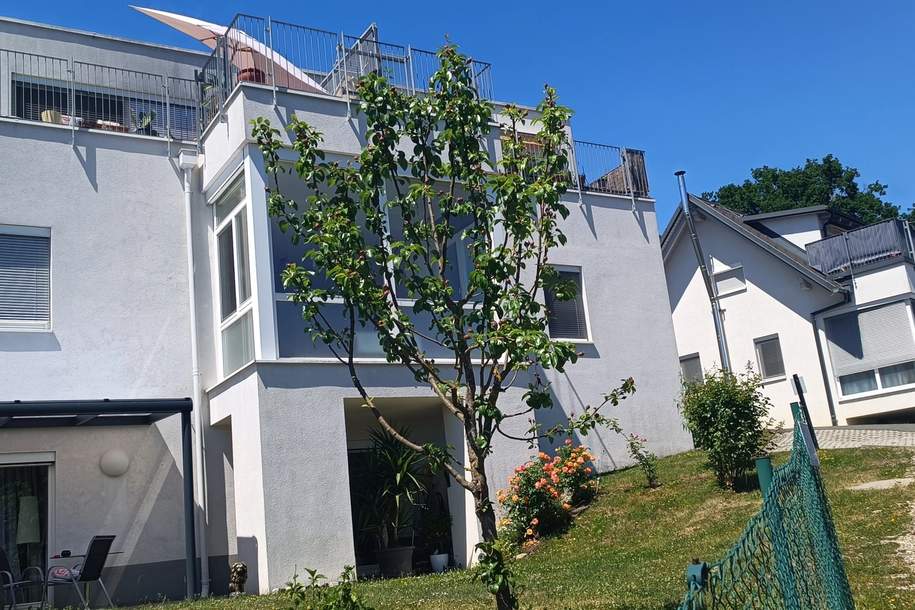 RARITÄT in Mariatrost: Exklusive 3-Zimmer-Wohnung mit Wintergarten, unverbaubarem Grünblick & seitlichem Blick zur Basilika! Besichtigungsmöglichkeit: am Wochenende oder am Dienstag! Nutzen Sie die Chance! (Provisionsfrei), Wohnung-kauf, 374.900,€, 8043 Graz(Stadt)