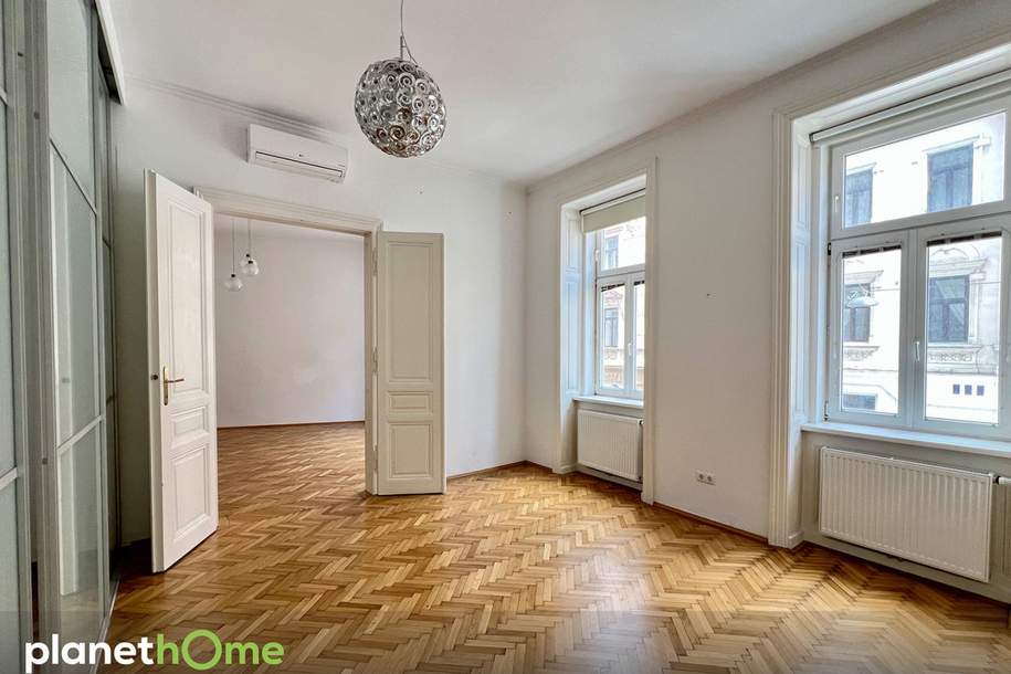 Charmante Altbau-Wohnung mit Klimaanlage in Westbahnhof-Nähe!, Wohnung-kauf, 299.000,€, 1150 Wien 15., Rudolfsheim-Fünfhaus