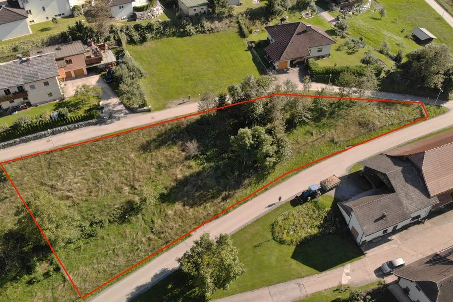 Großzügiges Grundstück in ruhiger und zentraler Lage von Schiefling am Wörthersee!, Grund und Boden-kauf, 145.000,€, 9535 Klagenfurt Land