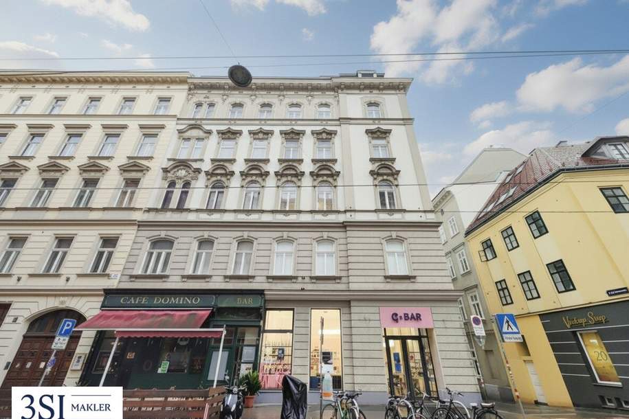 Betongold - Premium-Lage im Herzen Neubaus - unbefristet vermietet 5% Rendite, Gewerbeobjekt-kauf, 61.387,€, 1070 Wien 7., Neubau