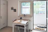 Eine komplett neu adaptierte 3-Zimmer-Wohnung mit Eckbalkon und Traunstein Blick.