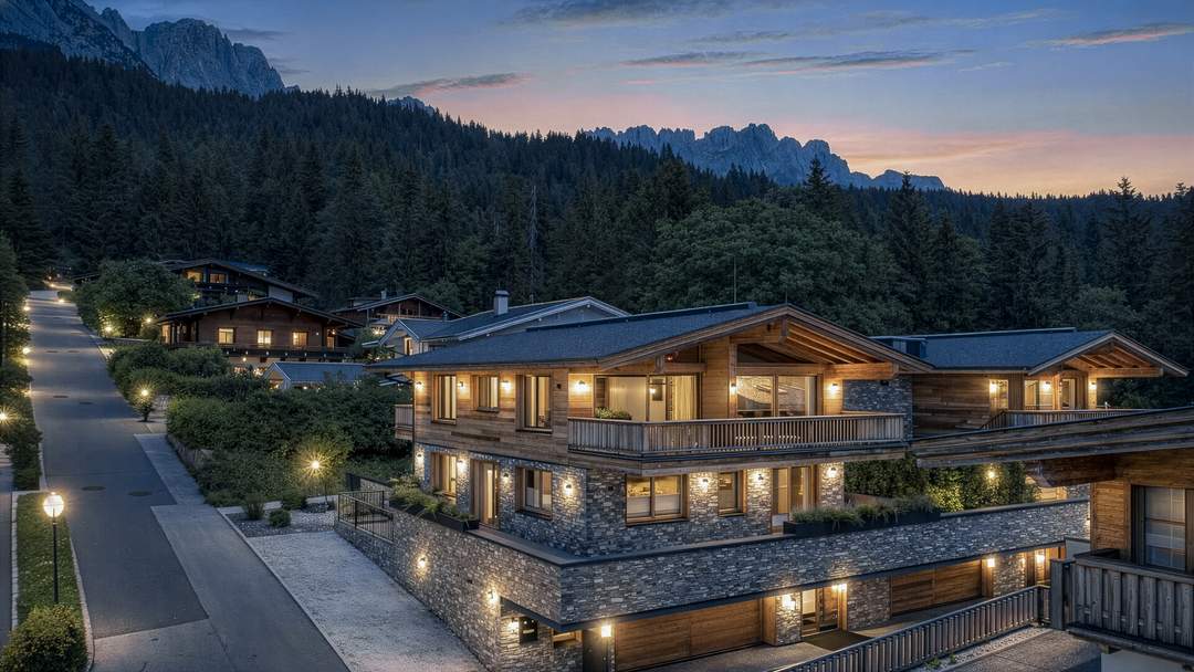 exklusives Neubauchalet am Fuße des Wilden Kaisers