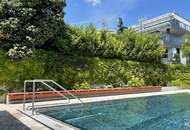 Helle Terrassenwohnung inklusive Pool, Weinkeller, Fitness- und Wellnessbereich