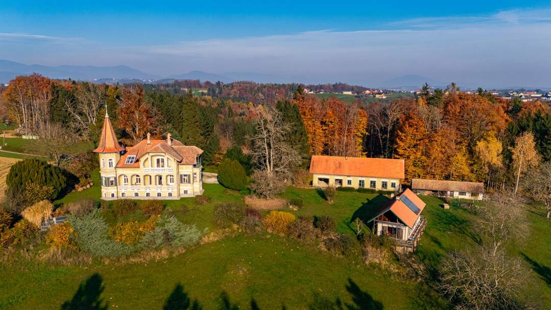 Einzigartig - Anwesen mit knapp 10 ha Wald und Wiesen