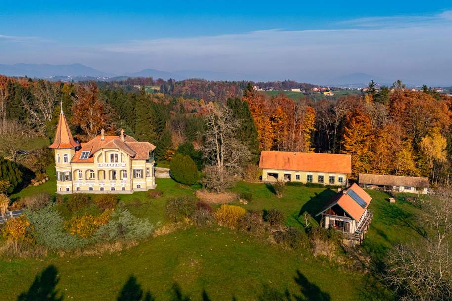 Einzigartig - Anwesen mit knapp 10 ha Wald und Wiesen, Haus-kauf, 8062 Graz-Umgebung