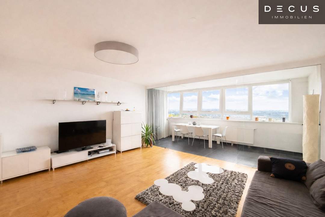 2-ZIMMER WOHNUNG | VOLL MÖBLIERT | GASOMETER | FERNBLICK | PERFEKT ANGEBUNDEN