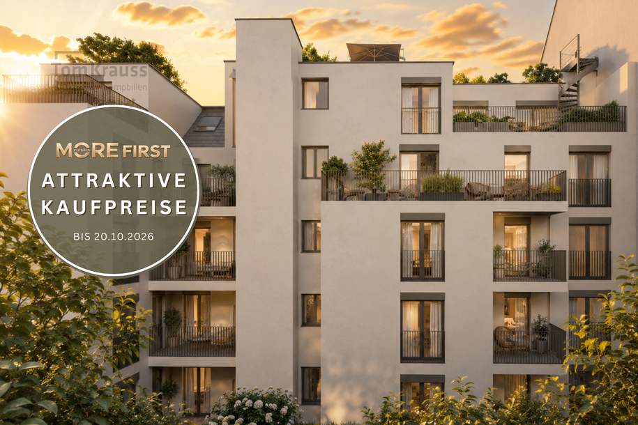 MORE VIENNA – STADTWOHNUNG MIT TERRASSE FÜR JEDEN TAG, Wohnung-kauf, 574.200,€, 1020 Wien 2., Leopoldstadt