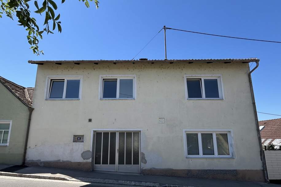 Mit Liebe renovieren, mit Freude wohnen - Haus zum Gestalten und Verwirklichen!, Haus-kauf, 135.000,€, 2170 Mistelbach