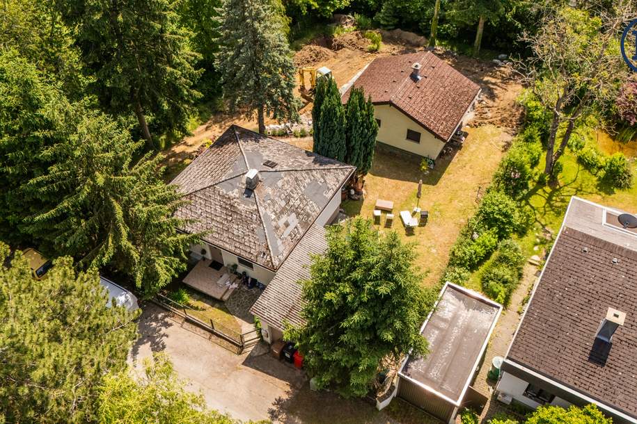 Zwei Häuser. Ein Rückzugsort. Ihre grüne Oase vor den Toren Wiens., Grund und Boden-kauf, 3032 Sankt Pölten(Land)