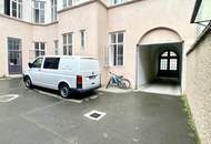 WERKSTÄTTE MIT ZUGORDNETEM STELLPLATZ IM HOF