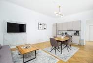 Edle 2-Zimmer-Altbauwohnung mit Designer-Möblierung im Herzen Wiens